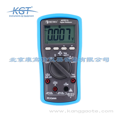 德國METREL MD 9016現場服務萬用表，本產品是小體積多功能的代表。它*融合了尺寸優勢、創新功能以及與 PC 的通信能力 ?，F在熱賣中，如需購買，可通過客服熱線聯系我們！